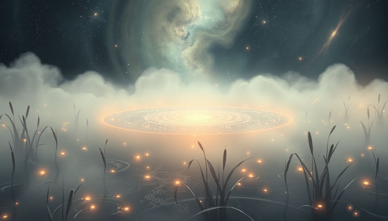 Ein Moorsee im Traum symbolisiert verborgene Gefühle und Geheimnisse.