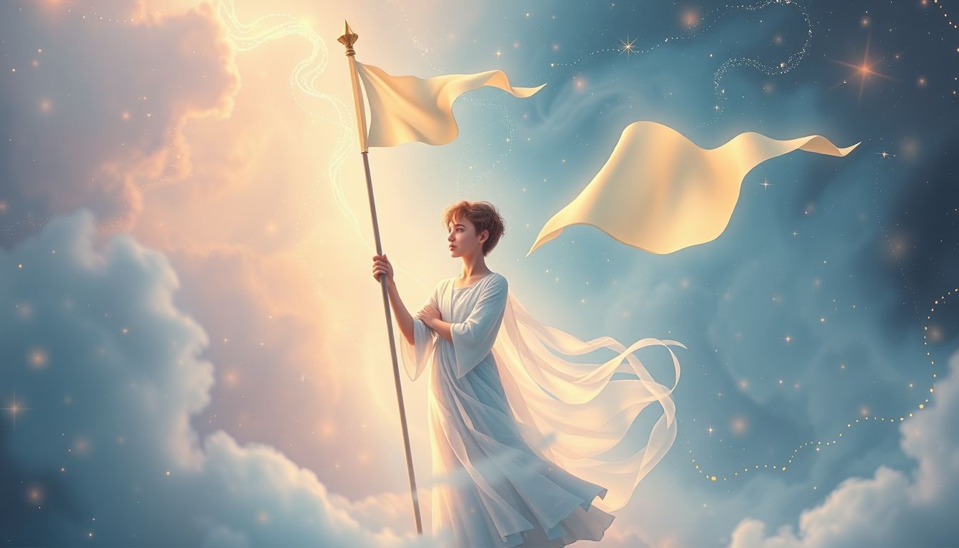 Ein junger Fahnenjunker im Traum symbolisiert ungenutztes Potenzial.