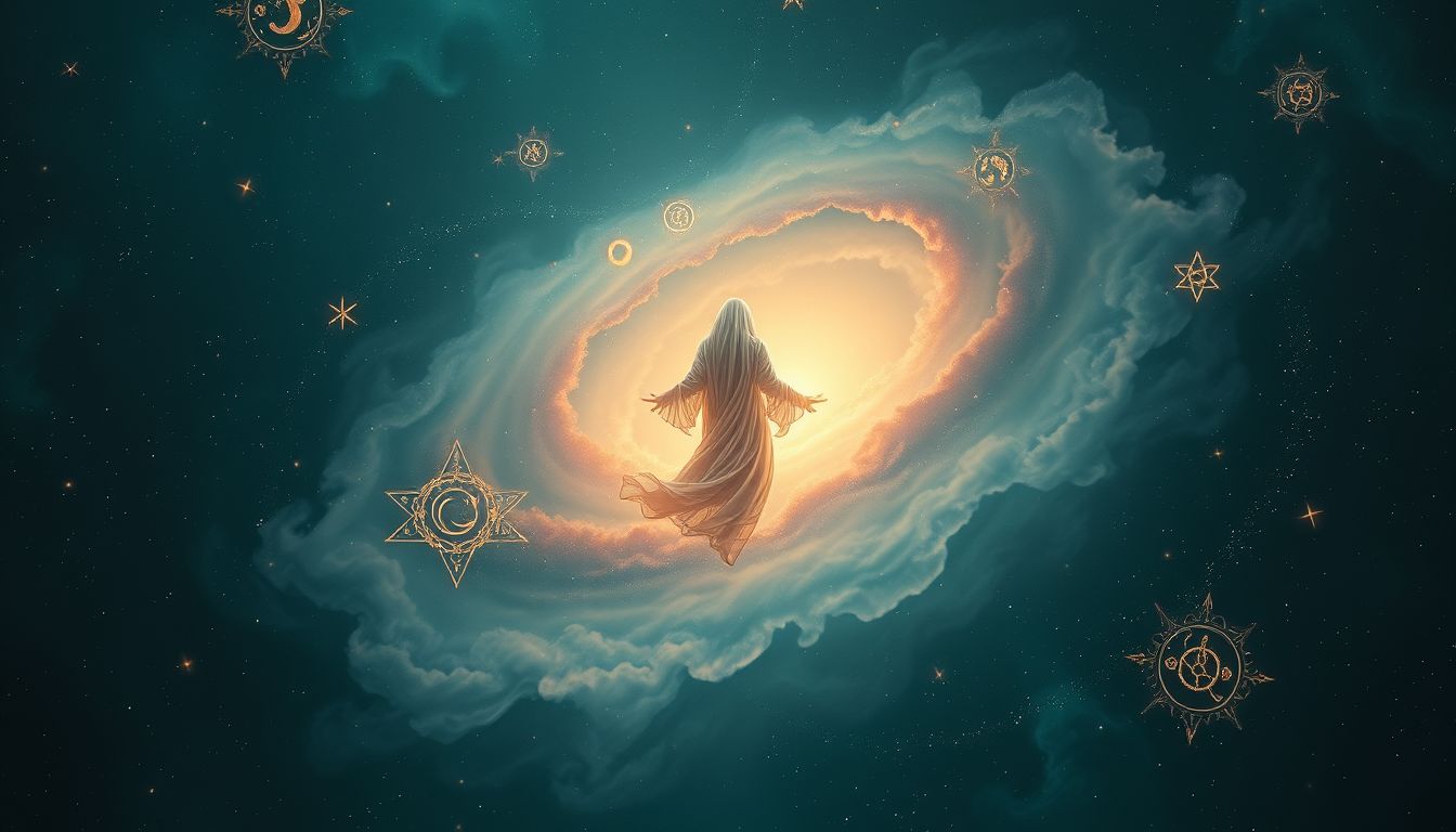 Traum 18 symbolisiert innere Zweifel und spirituelle Orientierungslosigkeit.