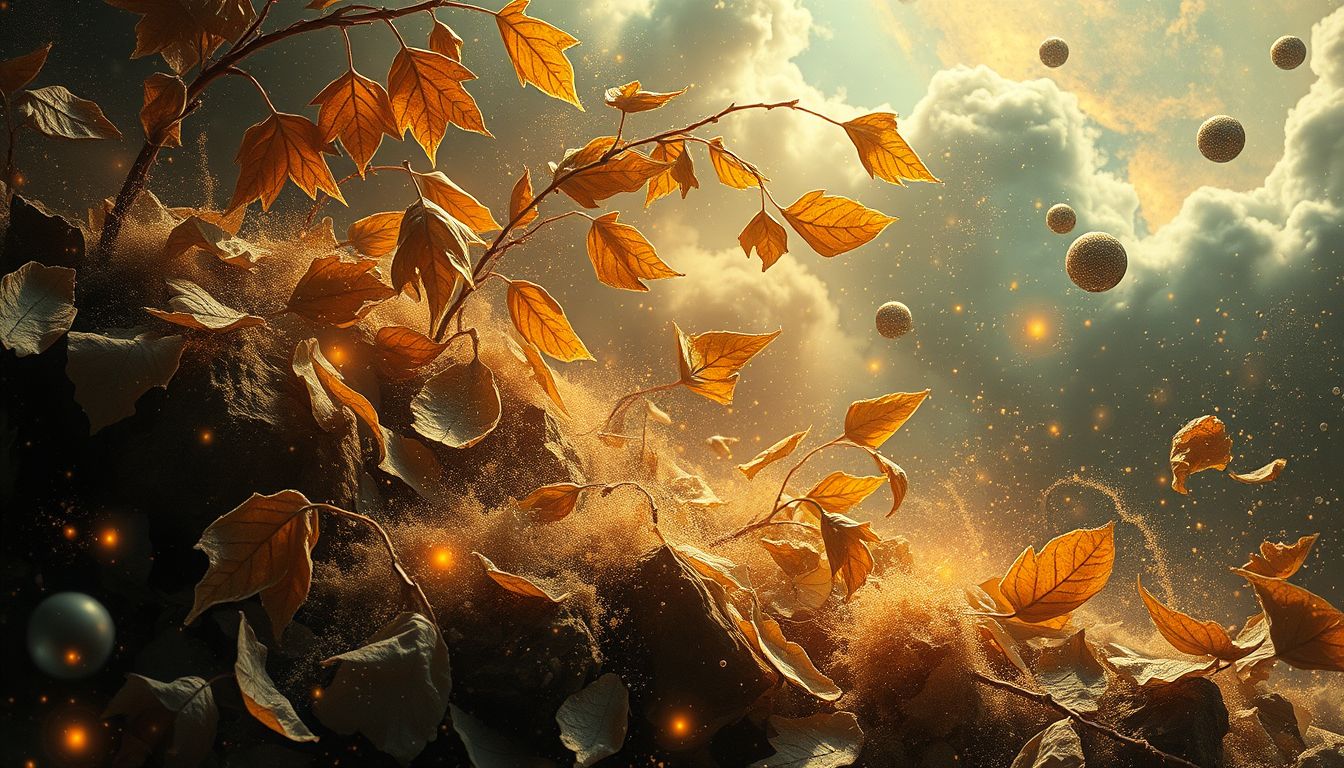 Träume von Umweltzerstörung spiegeln oft Schuldgefühle und Warnungen wider.