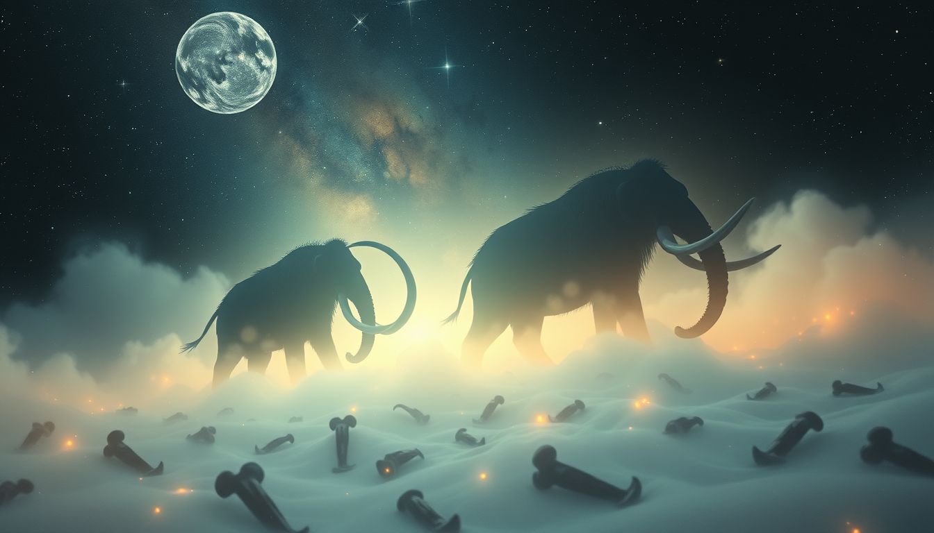 Träume vom Mammut-Aussterben symbolisieren oft Angst vor Verlust.