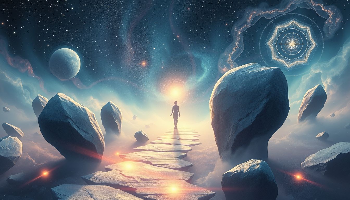 Der Bergführer symbolisiert Orientierung bei unklarem Lebensweg im Traum.