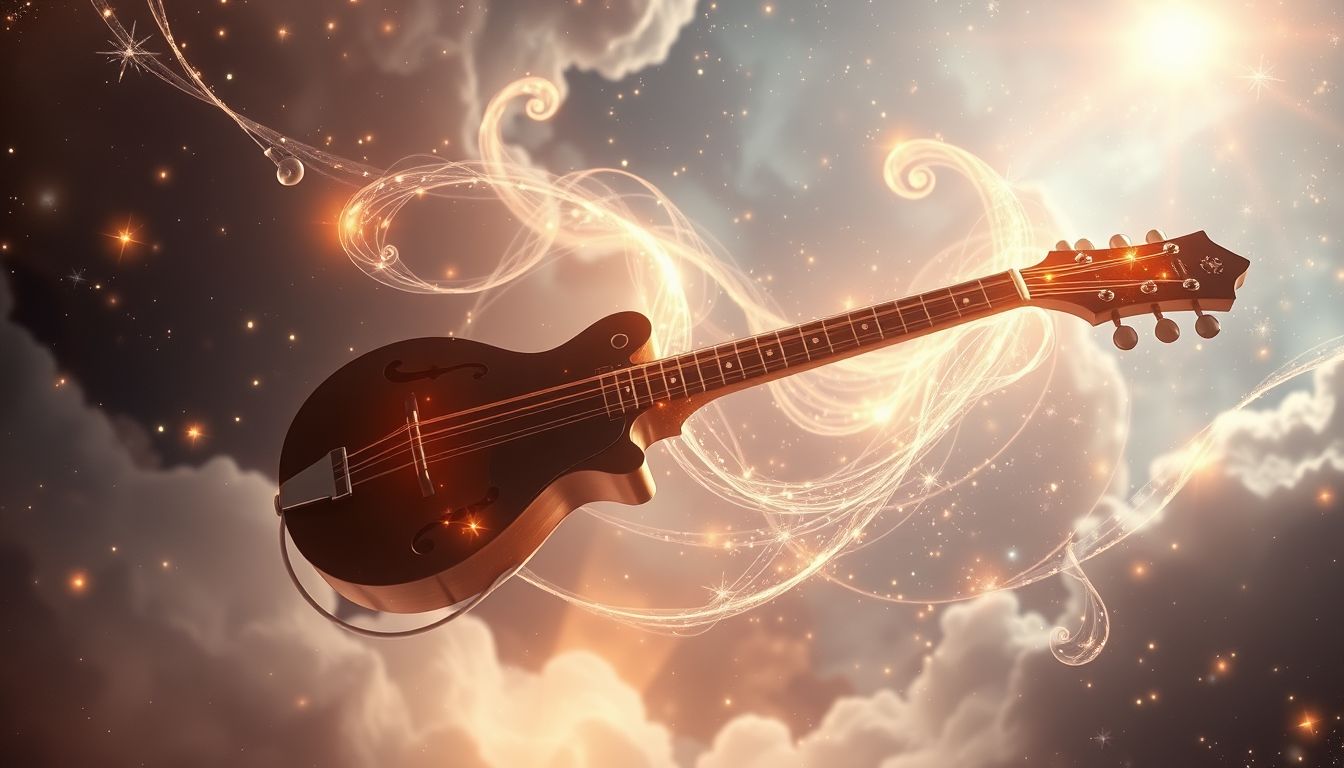 Mandoline im Traum symbolisiert kreative Harmonie und emotionale Ausdruckskraft.