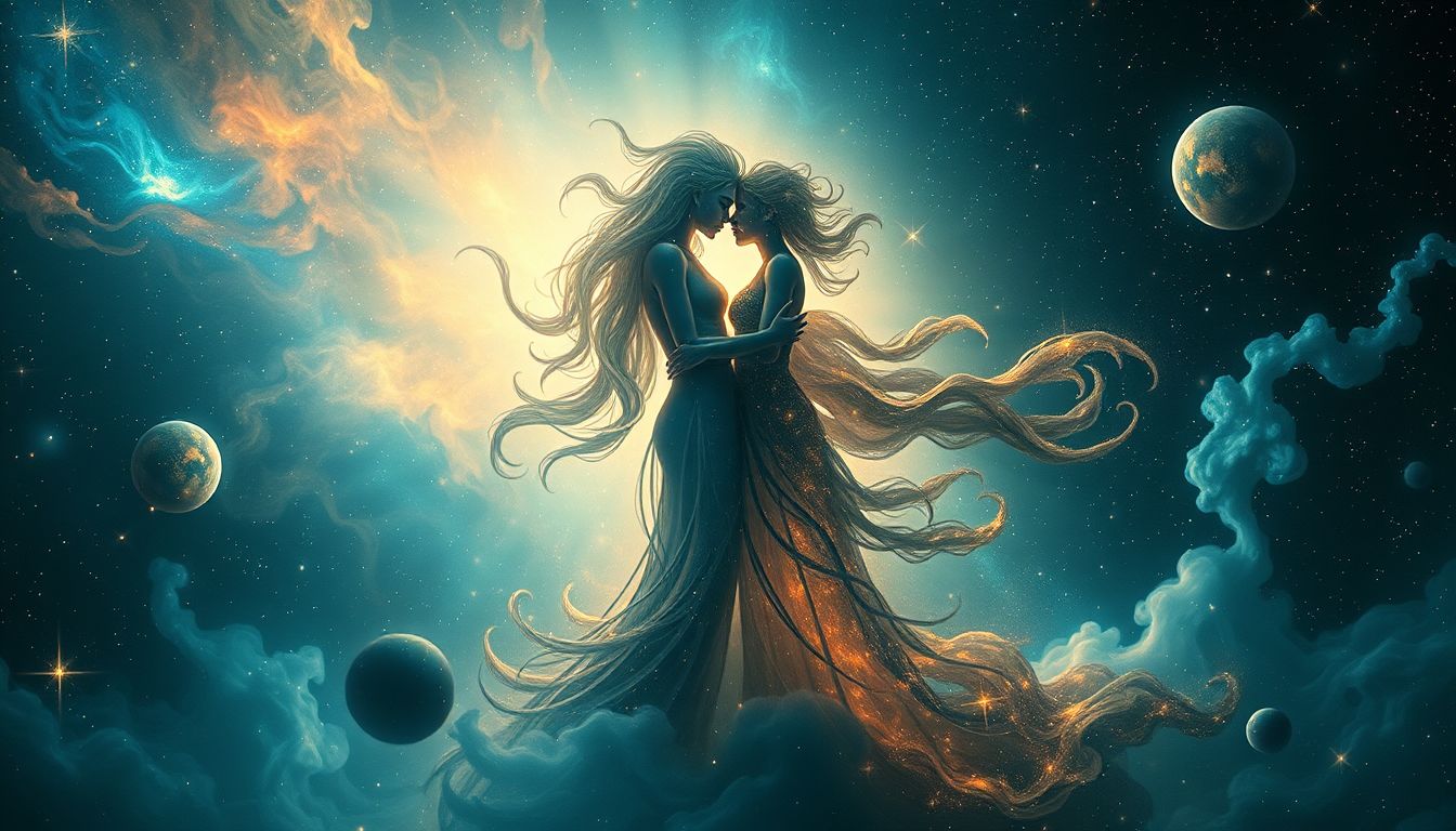 Im Traum geliebt zu werden, symbolisiert inneren Konflikt und Sehnsucht.