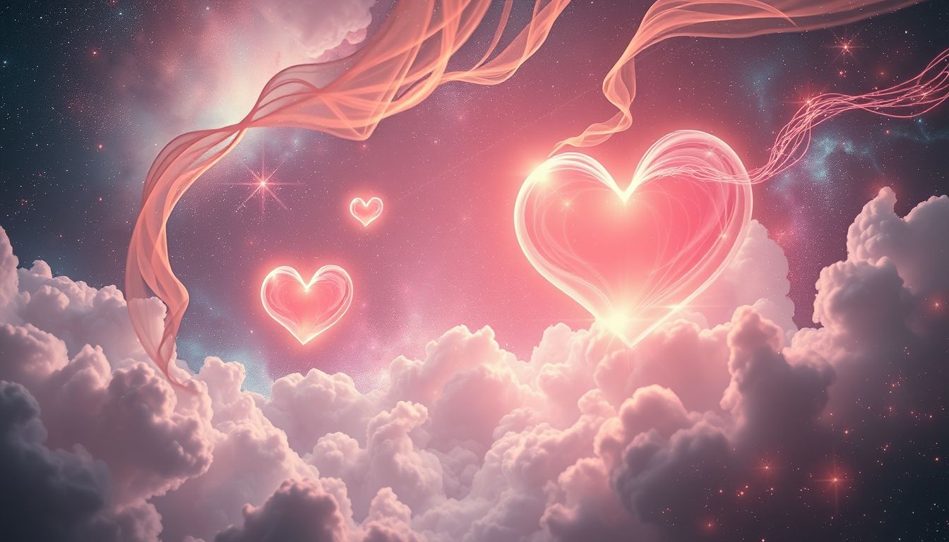 Bombastische Liebeserklärungen symbolisieren tiefes, unverhofftes Verlangen im Traum.