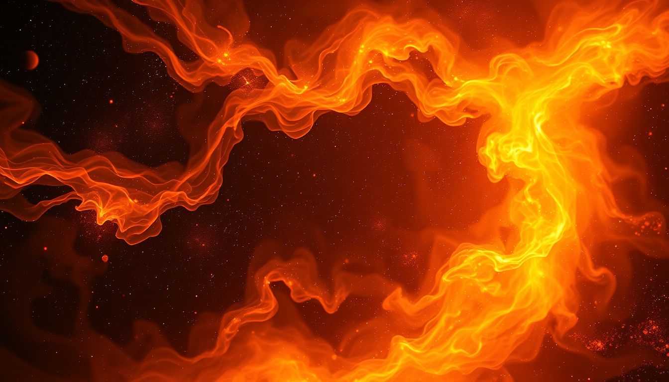 Traum 27: Feuer symbolisiert plötzliche Lebensveränderungen und Ängste.