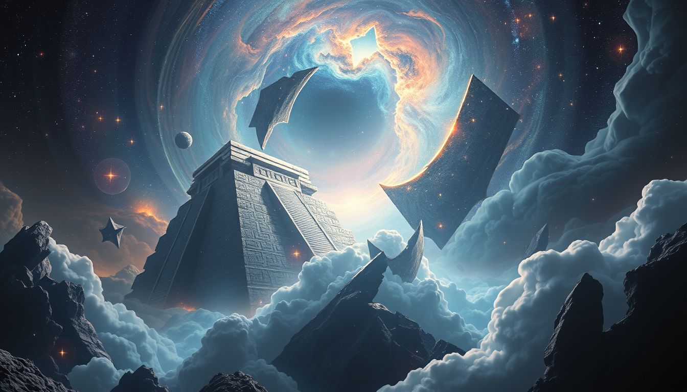 Der Fall von Tenochtitlan symbolisiert Verlust und kulturellen Wandel.