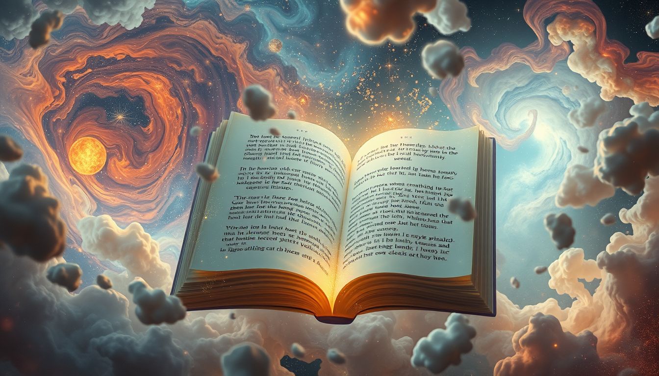 Ein Vademekum unergründlich lesen symbolisiert innere Verwirrung.