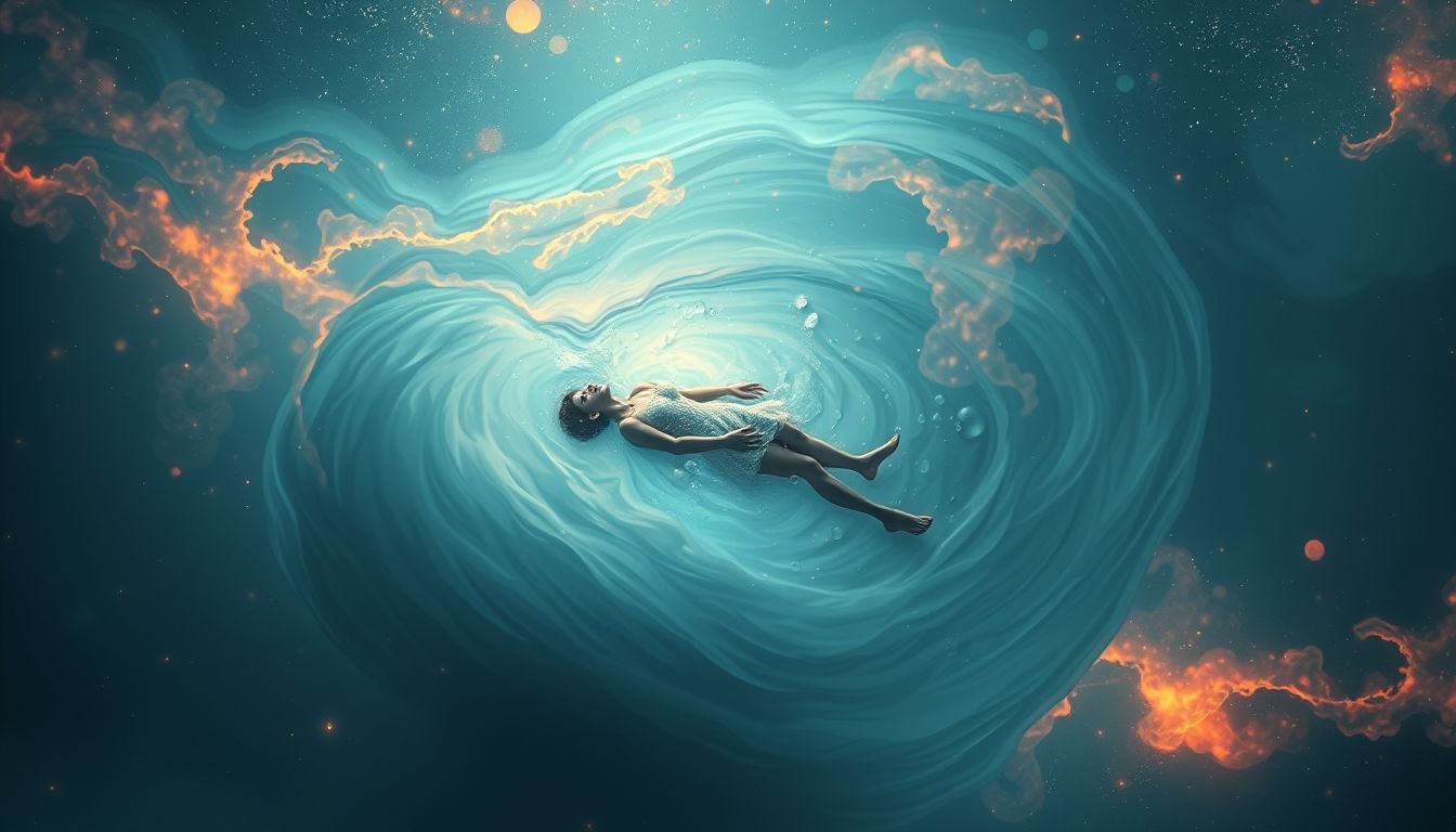 Träume vom Ertrinken symbolisieren oft emotionale Überforderung und Kontrolleverlust.