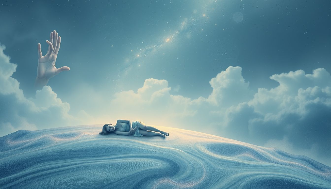 Ein sterbender Bettler im Traum symbolisiert tiefes Loslassen und Wandel.