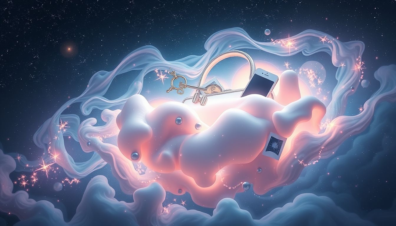 Der Verlust der Tasche symbolisiert oft Angst vor Identitätsverlust.