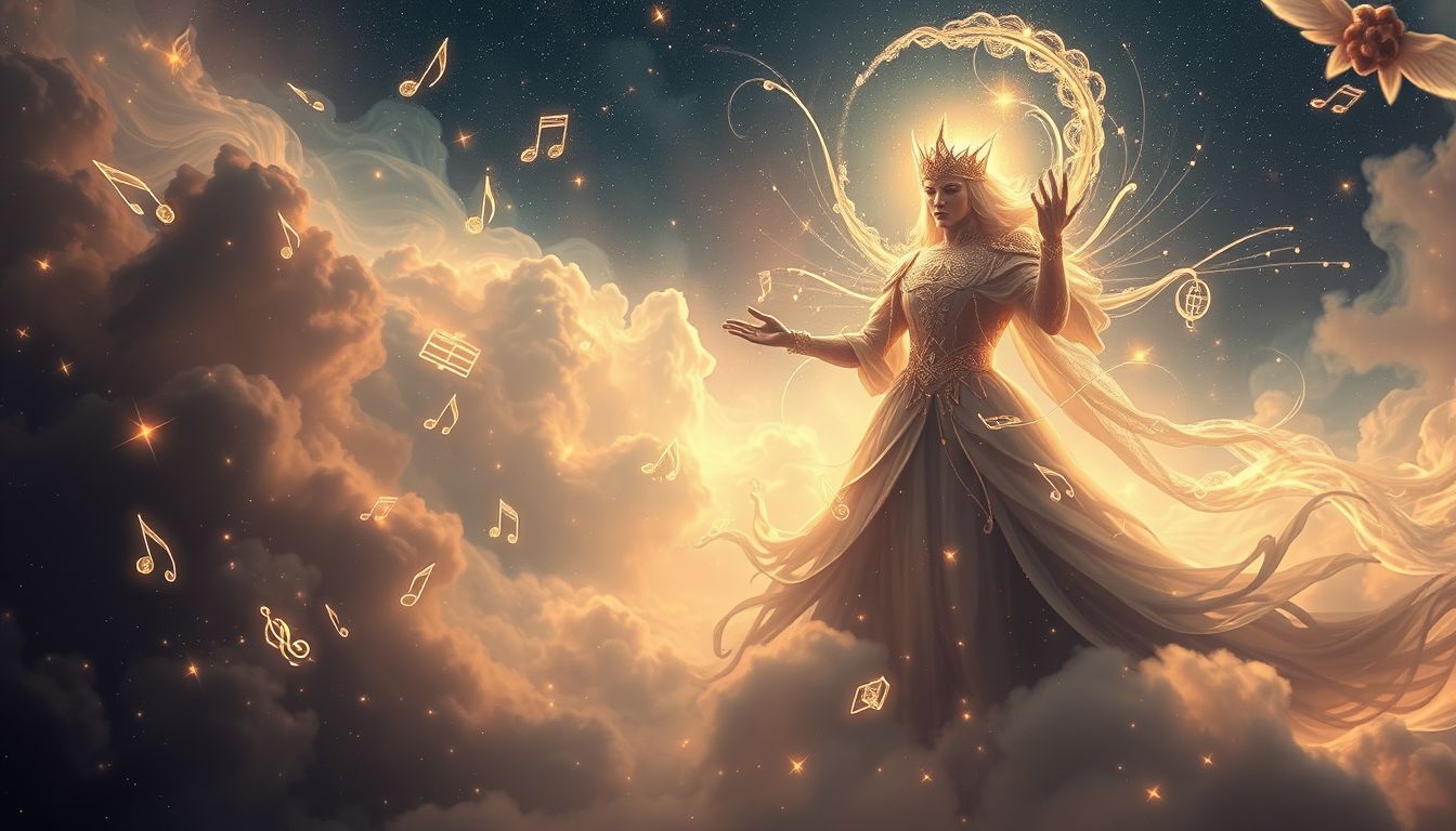 Ein strenger Kapellmeister symbolisiert innere Disziplin und Selbstkontrolle.