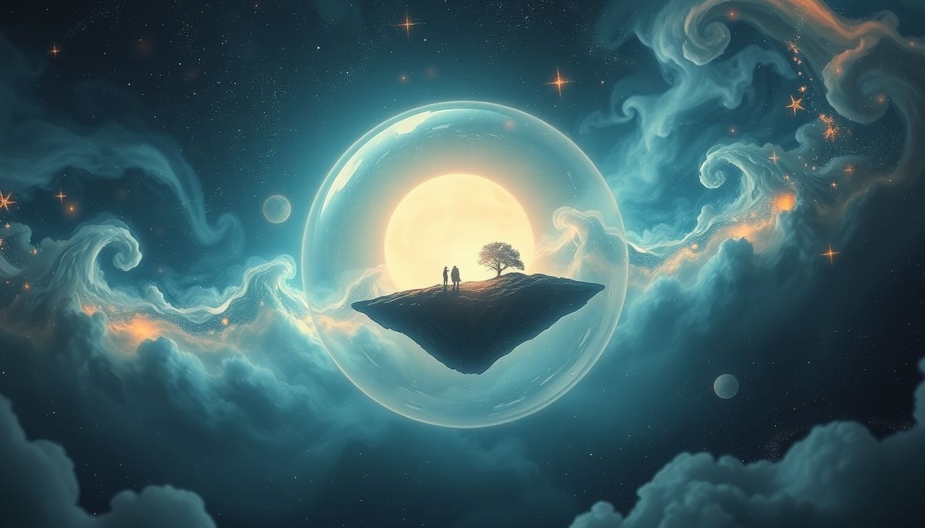 Traum 6 zeigt oft Angst vor Isolation während unerwarteter Urlaubspausen.