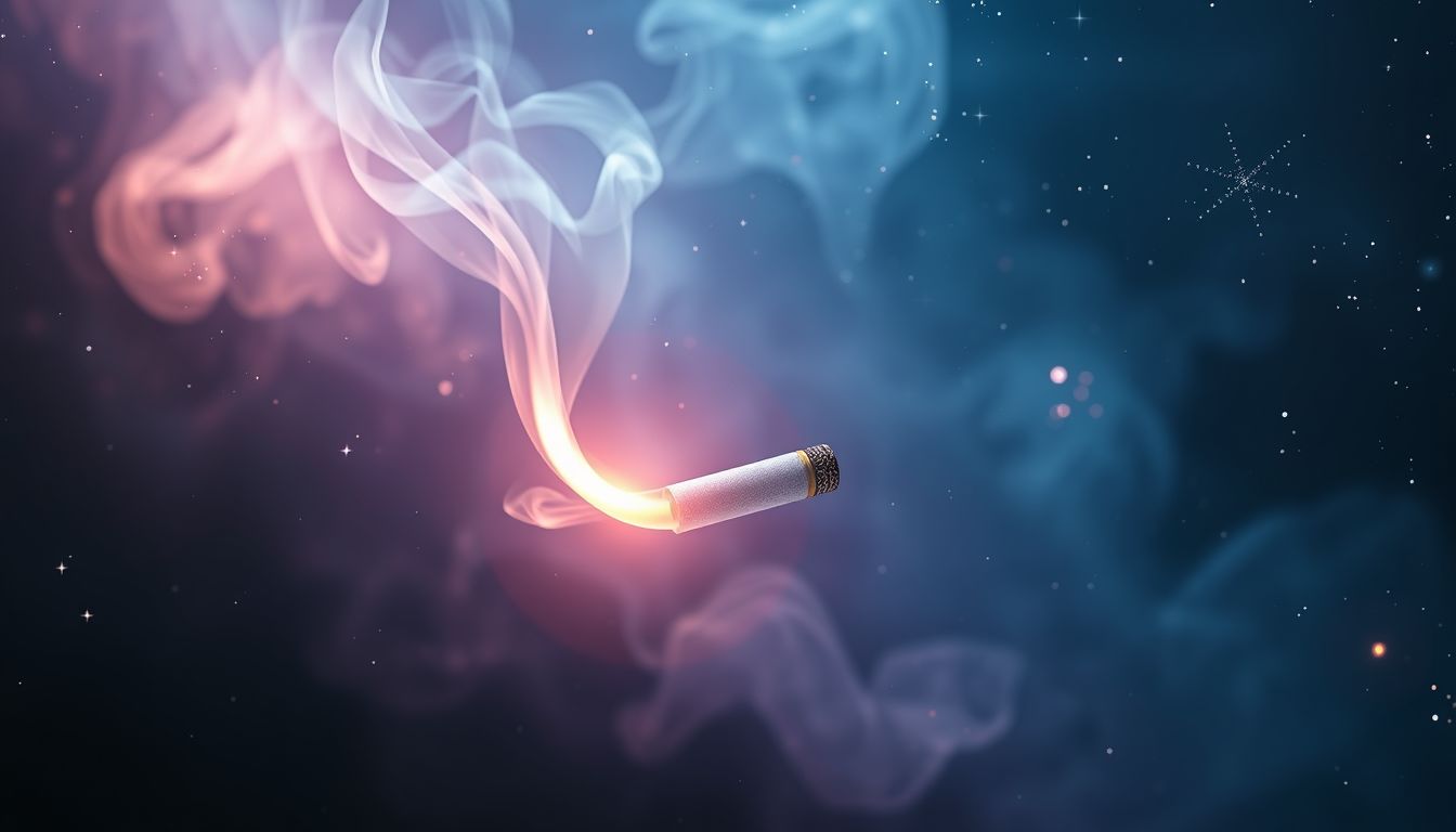 Das Fallenlassen der Zigarette symbolisiert Kontrollverlust und verborgene Ängste.