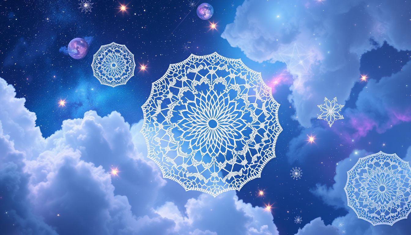 Das Traum 8 Symbolisiert kreative Geduld durch einfaches Klöppelmuster.