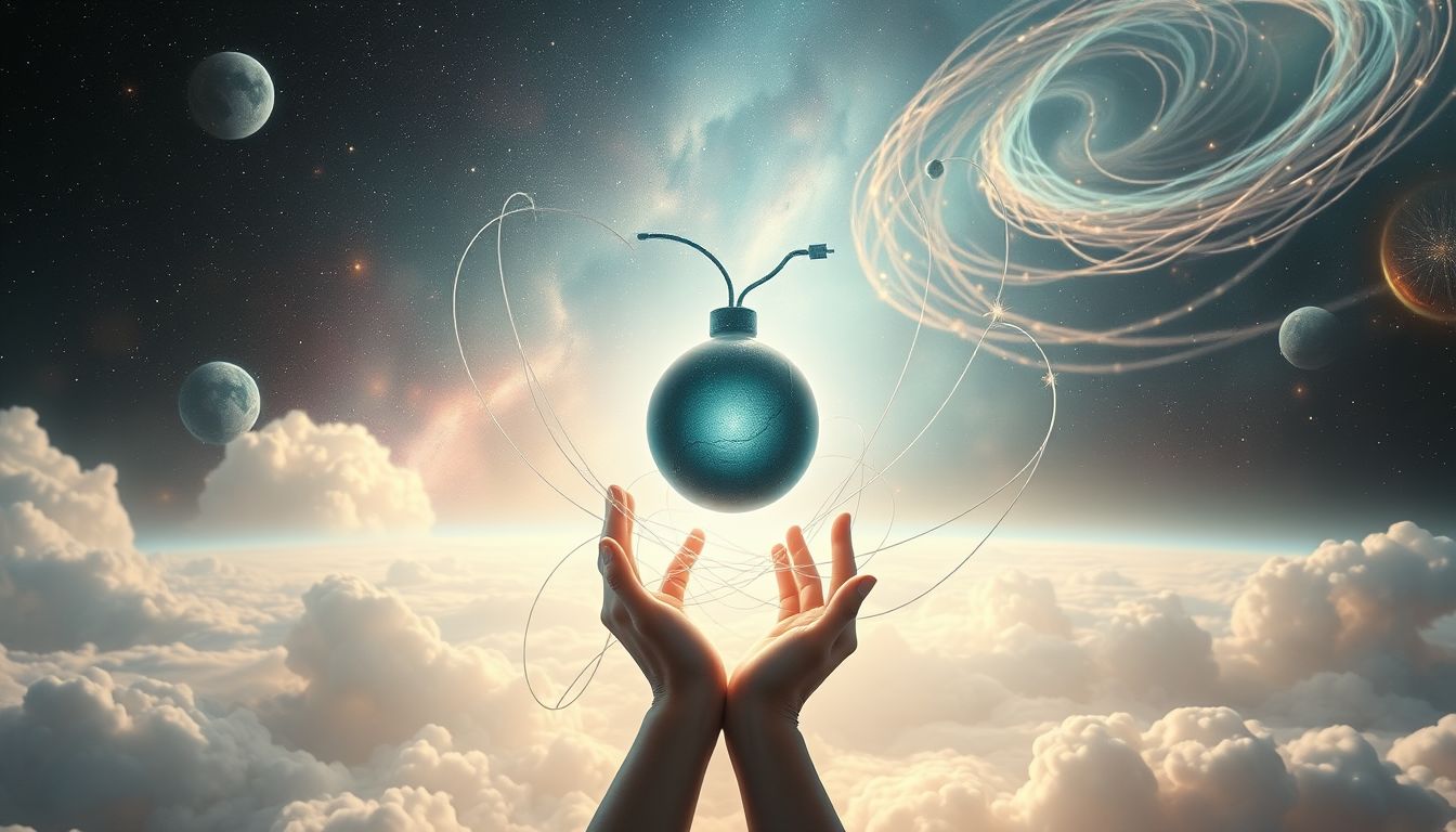 Das Entschärfen einer Bombe symbolisiert Kontrolle über Angst und Bedrohung.