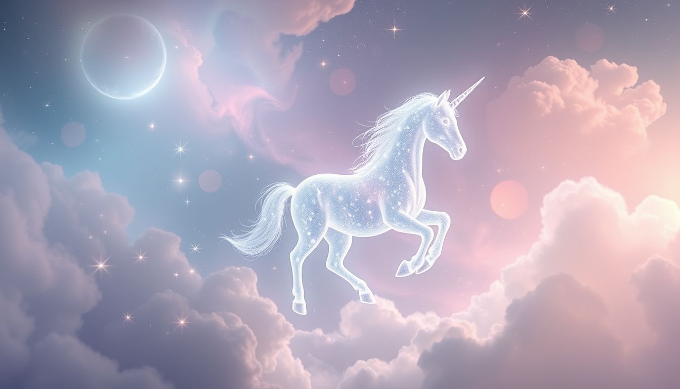 Ein Einhorn-Traum symbolisiert oft spirituelle Reinheit und transformative Heilung.