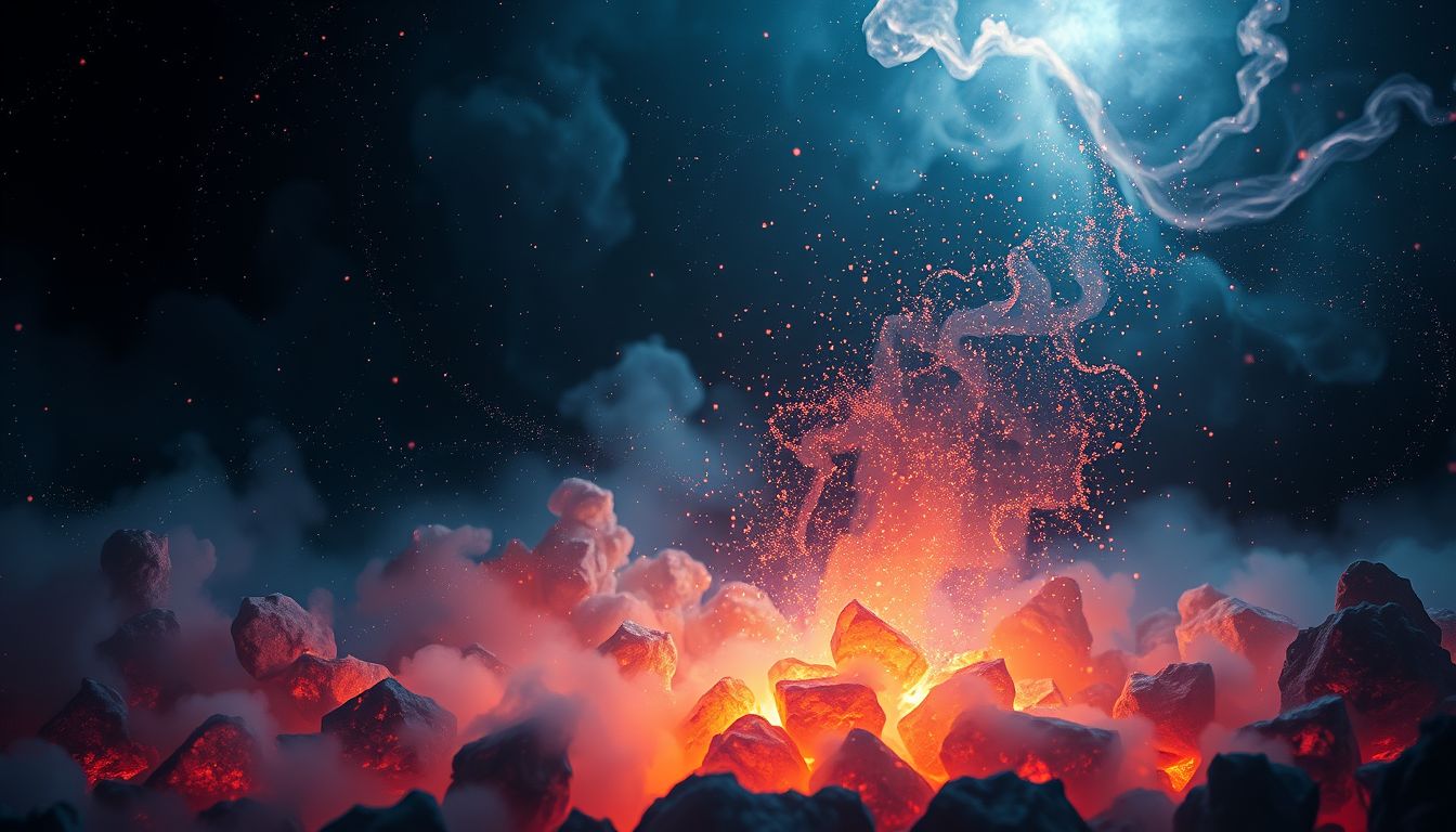 Der Traum symbolisiert oft Transformation und innere Reinigung durch Asche.
