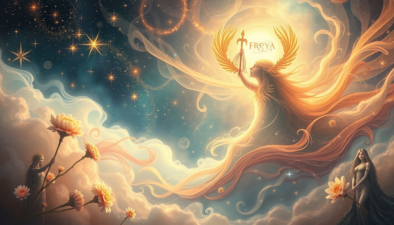 Der Traum von Freya symbolisiert Liebe, Fruchtbarkeit und kämpferische Stärke.
