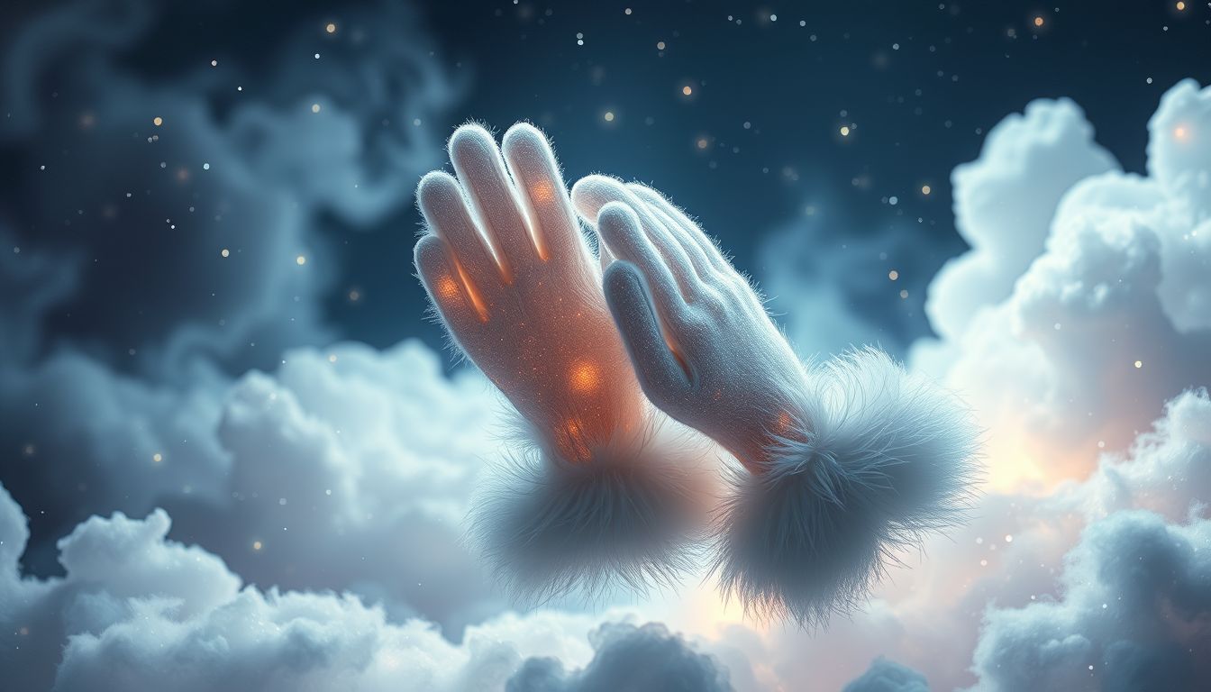 Der Traum von Pelzhandschuhen symbolisiert Schutz und Eleganz zugleich.