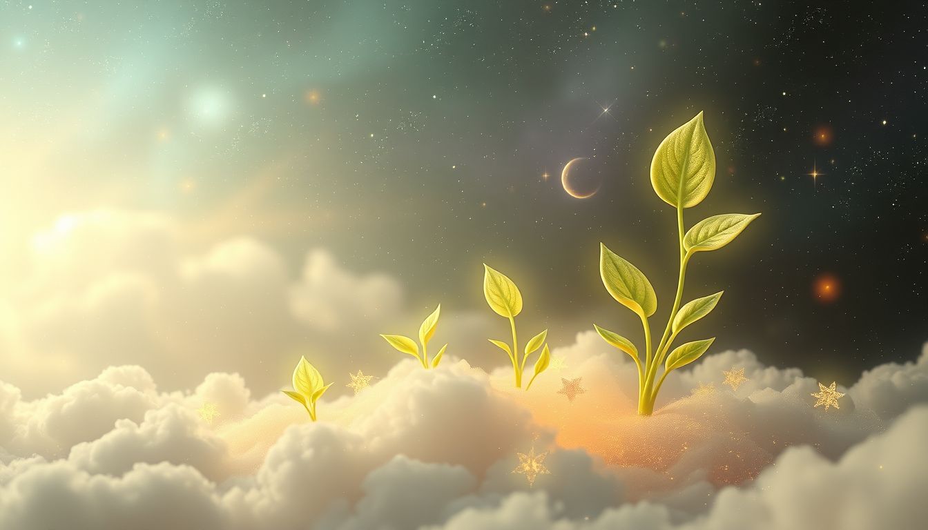 Pflanzenträume symbolisieren oft persönliches Wachstum und verborgene Potenziale.