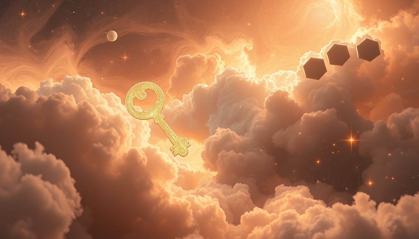 Träume von Schlüsseln symbolisieren oft neue Chancen und Zugänge.