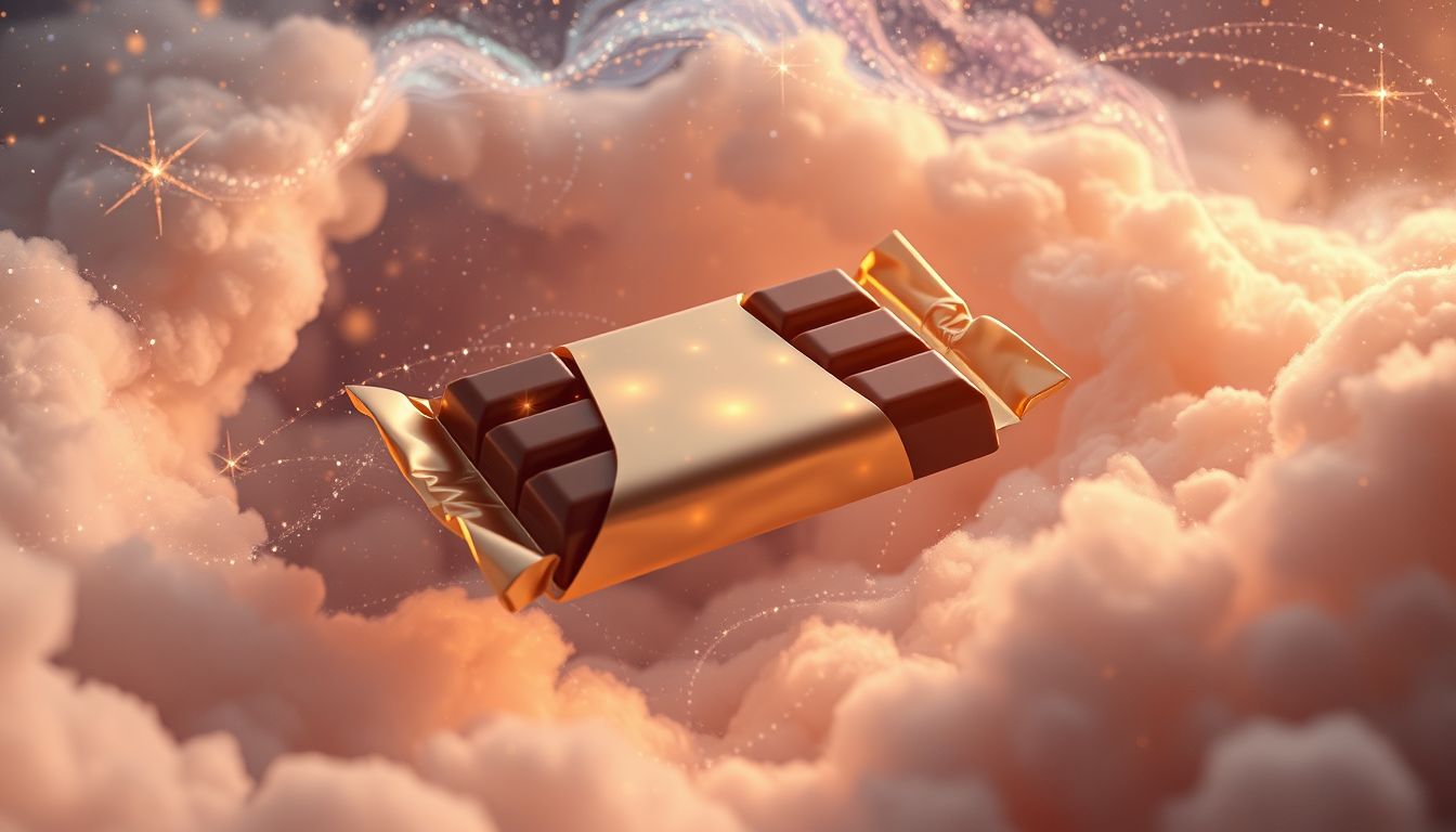 Schokolade im Traum symbolisiert meist Genuss und verborgene Wünsche.