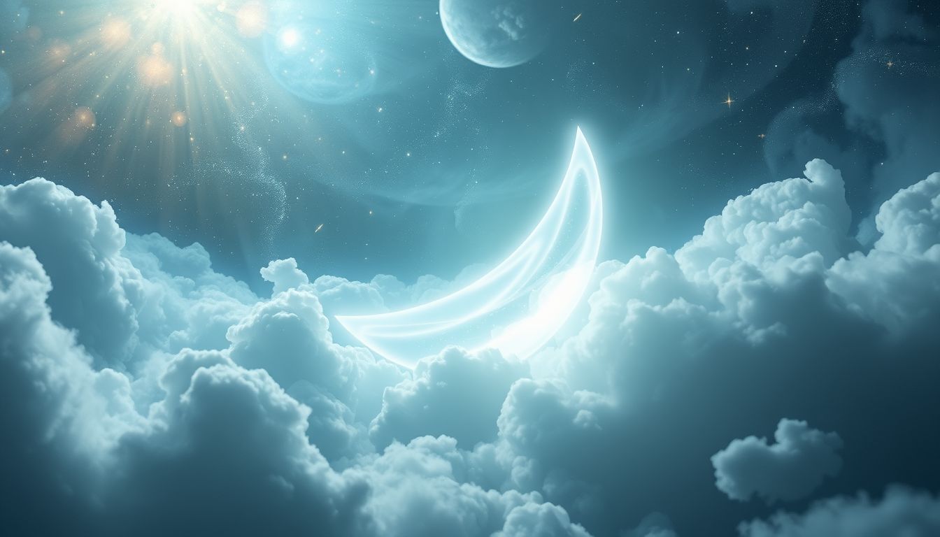 Ein bewegtes Keilkissen symbolisiert innere Unruhe und Wandel.