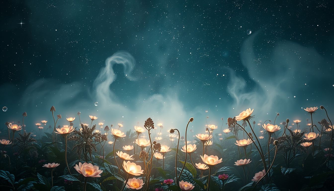 Bleichmittel im Garten symbolisiert Reinigung und Neubeginn im Traum.