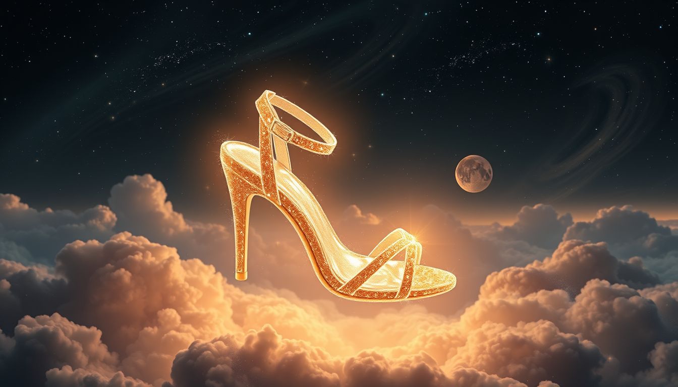 Hohe Absatz-Sandalen symbolisieren Selbstbewusstsein und gesellschaftlichen Status.