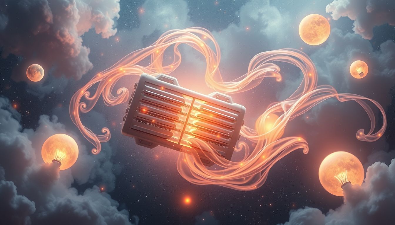 Ein Traum von Heizung installieren symbolisiert inneren Neubeginn.