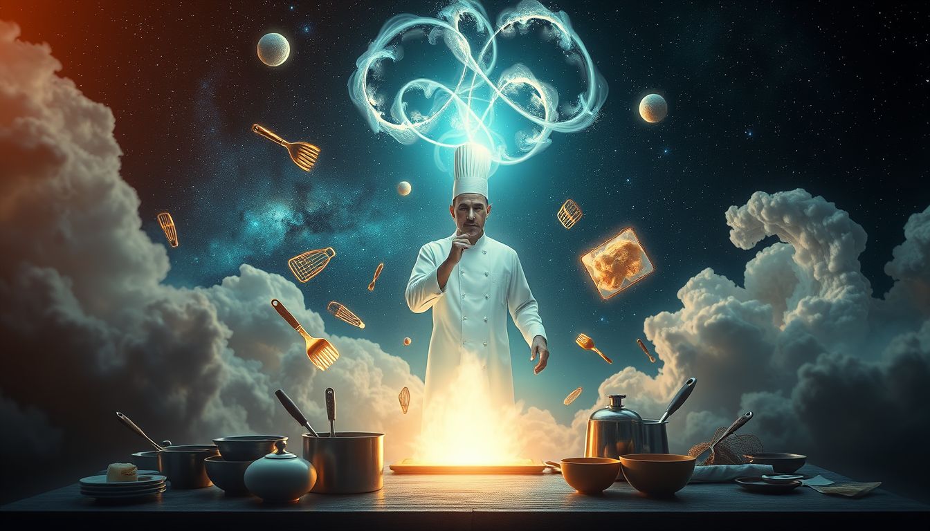 Ein Küchenchef im Traum enthüllt verborgene Wünsche und Geheimnisse.