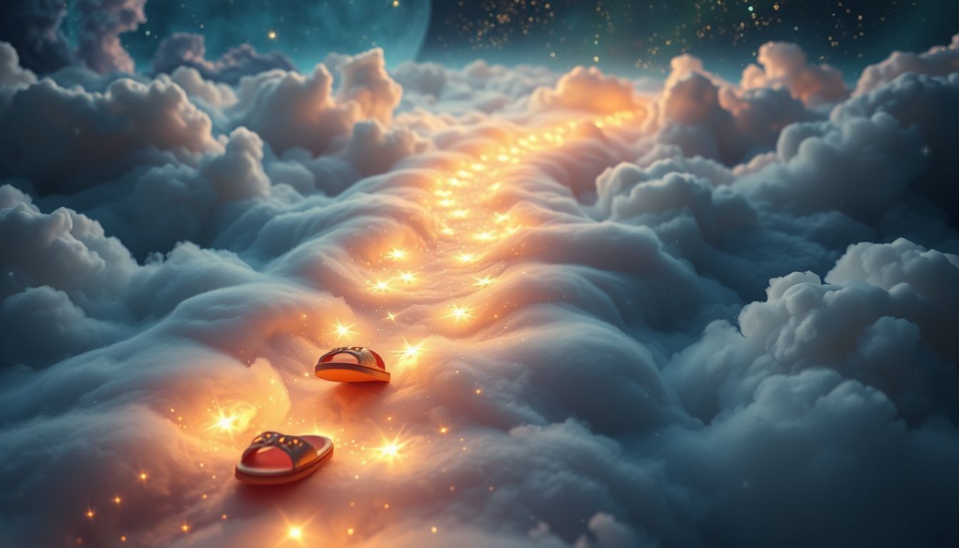 Das Tragen von 17 Sandalen symbolisiert ungewöhnliche innere Konflikte.