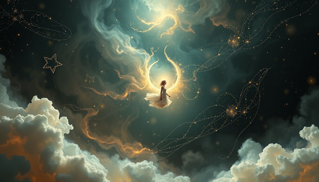 Ein sterbender Tramper symbolisiert das Ende alter Lebensphasen.