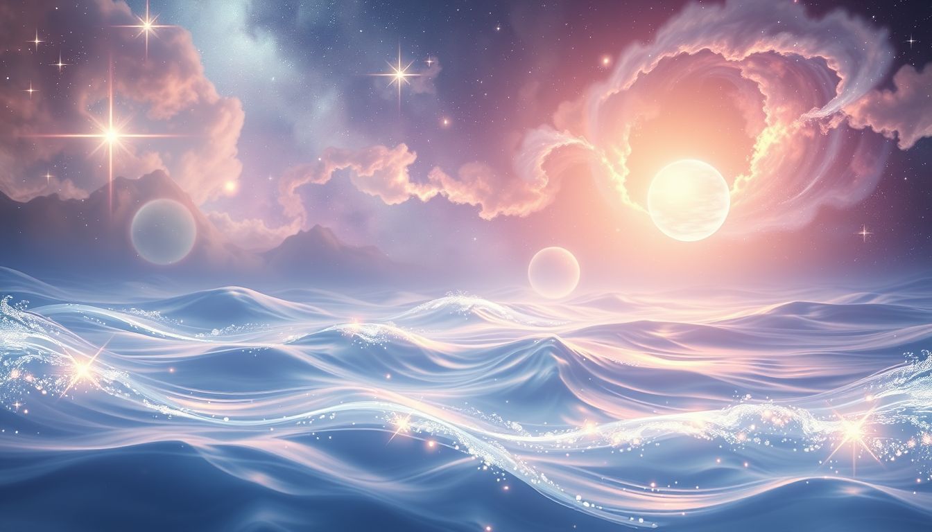 Der Traum von Wasser symbolisiert tiefe Emotionen und innere Intuition.