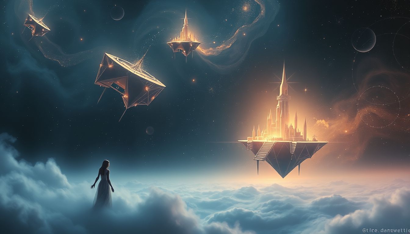 Das Verlassen einer Siedlung im Traum symbolisiert Neubeginn und Freiheit.