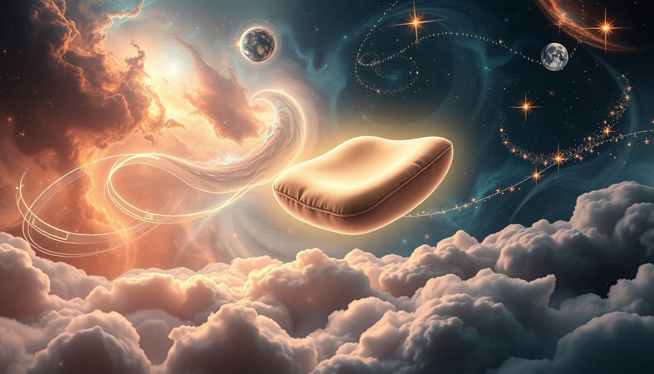 Im Büro-Keilkissen-Traum symbolisiert Stabilität und beruflichen Rückhalt.