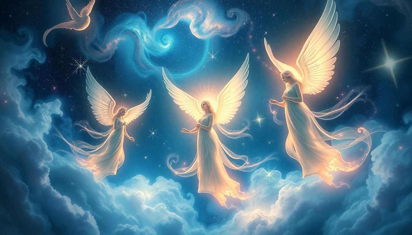 Das Engelsgeschrei symbolisiert göttliche Führung und spirituelle Botschaften.