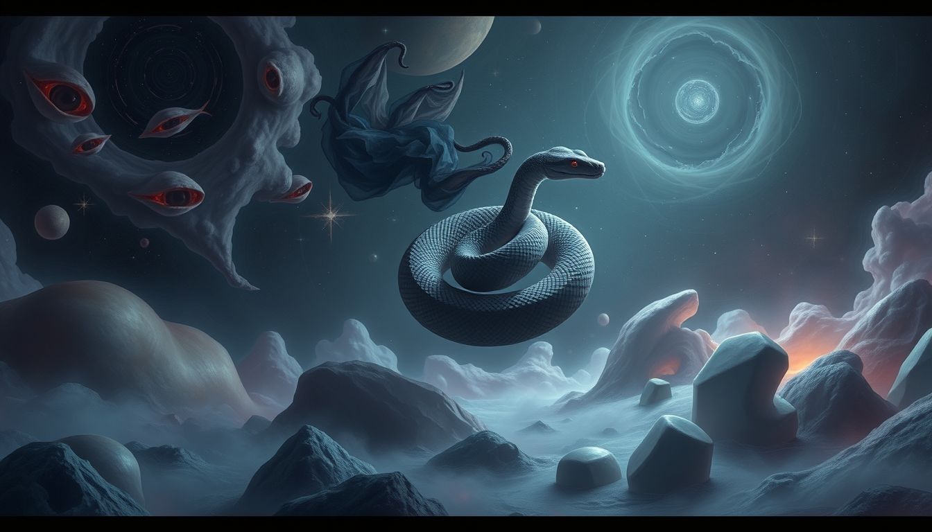 Ein Traum von Boa und Ekel symbolisiert innere Konflikte.