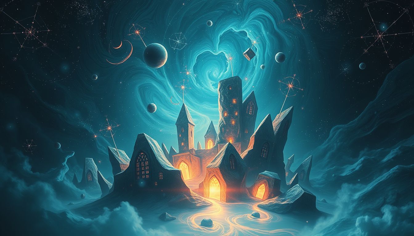 Das Zerstören einer Siedlung im Traum symbolisiert innere Konflikte.