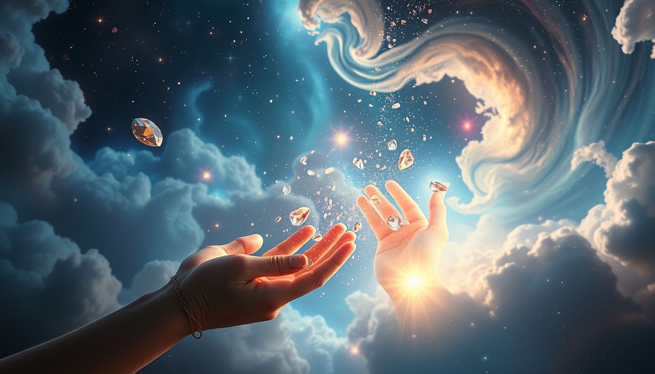 Im Traum mit Schmuck schmeißen symbolisiert innere Selbstwertsuche.