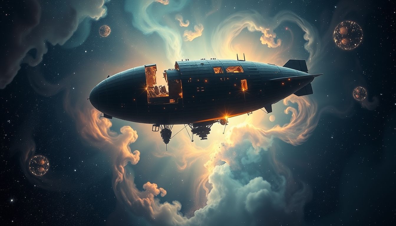 Ein Zeppelinsturz im Traum symbolisiert oft Kontrollverlust und Sorge.