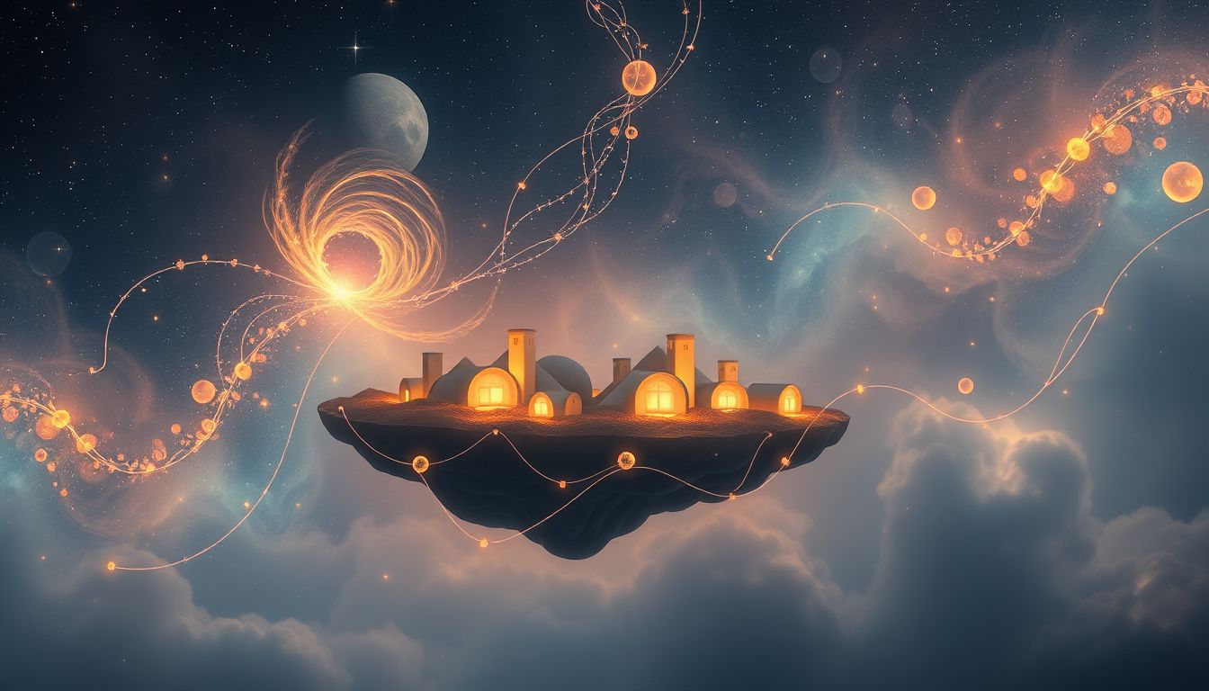 Das Träumen von Siedlungen symbolisiert Sehnsucht nach Sicherheit und Schutz.