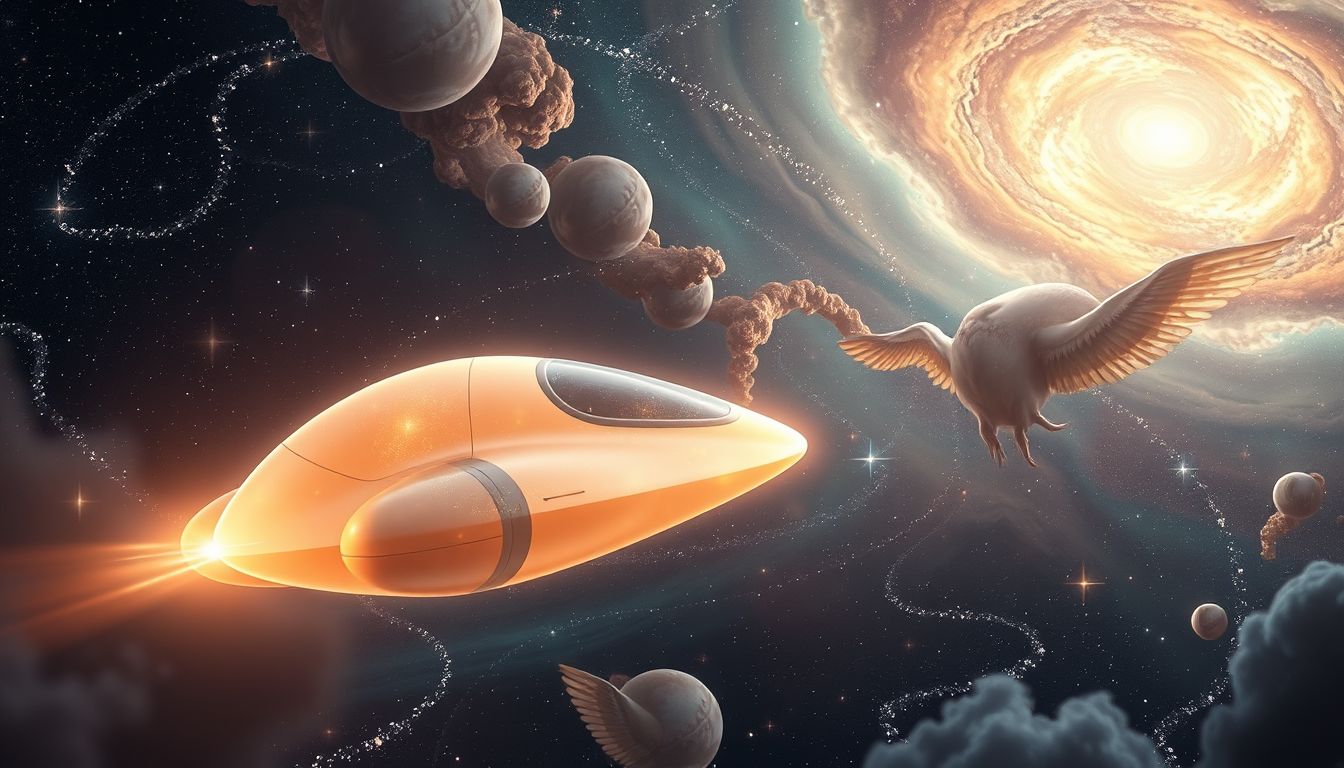 Träume von Fahrten in ungewöhnlichen Fahrzeugen symbolisieren neue Lebenswege.