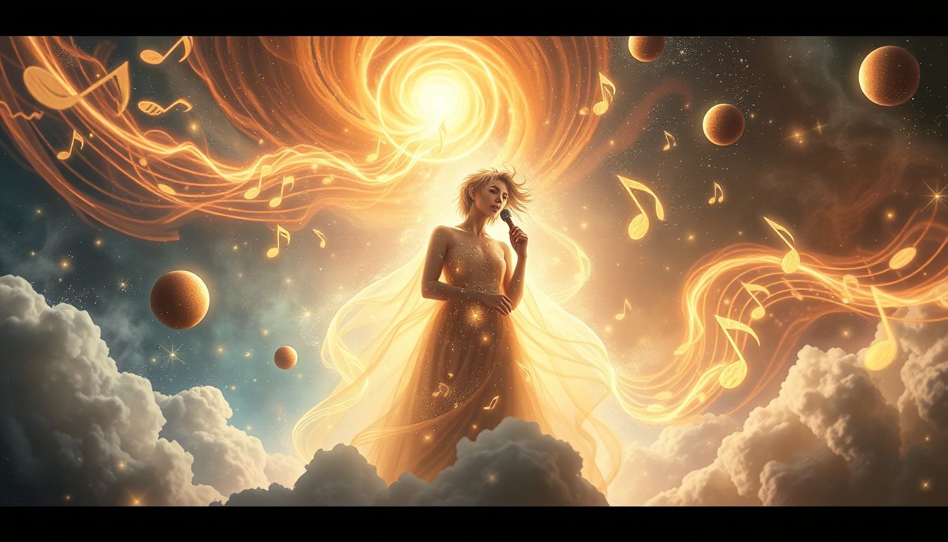 Der Träumende singt selbst als Straßensänger für Selbstentdeckung.