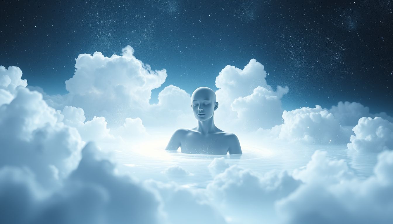 Im Traum in Bleichmittel baden symbolisiert Reinigung und Erneuerung.