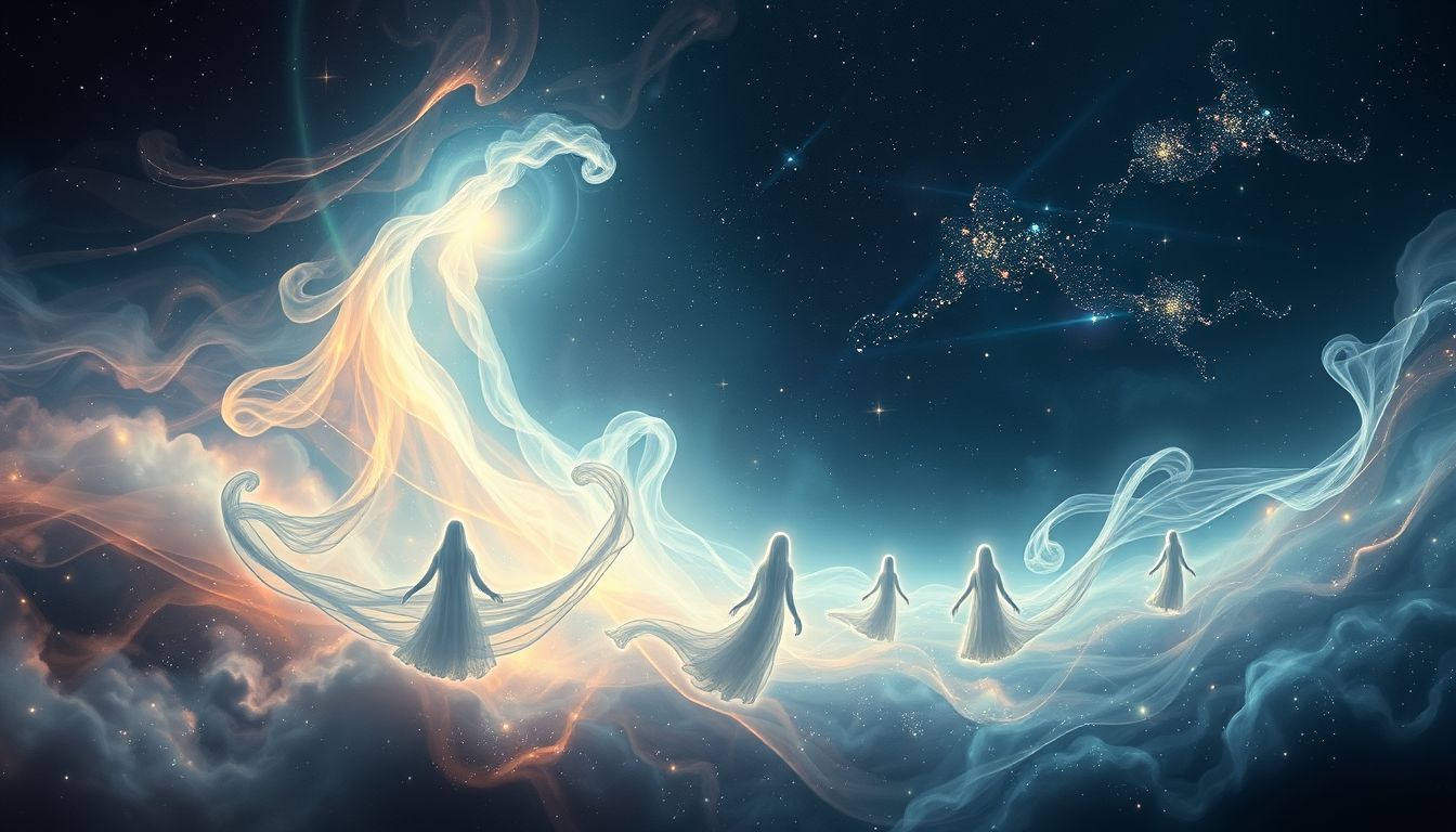 Ein Geistergefährte symbolisiert oft verborgene Ängste und Schutz.