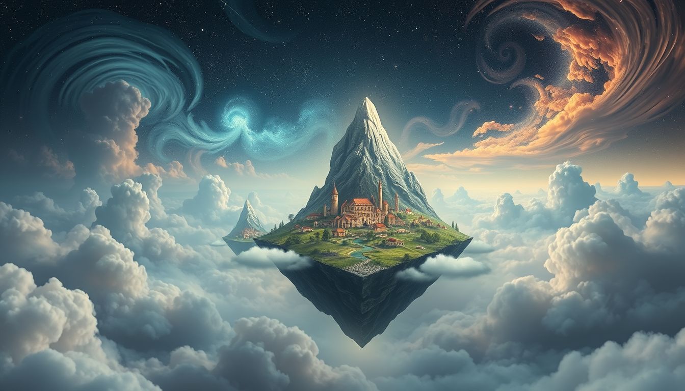 Das Träumen von Bergsiedlungen symbolisiert Sehnsucht nach Rückzug.