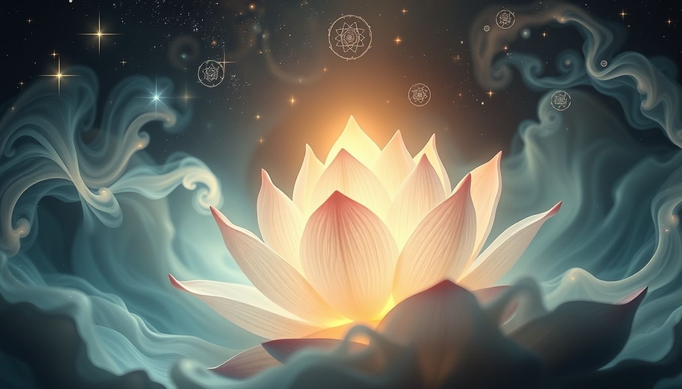 Die Lotusblüte symbolisiert Reinigung und spirituelles Erwachen im Traum.