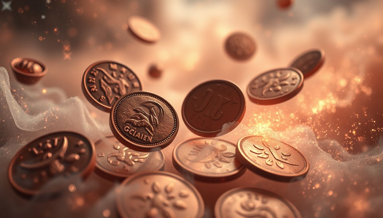 Altes Kupfergeld symbolisiert oft verlorene Werte und nostalgische Erinnerungen.